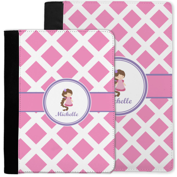 Diamond Print w/Princess Notebook Padfolio - MAIN