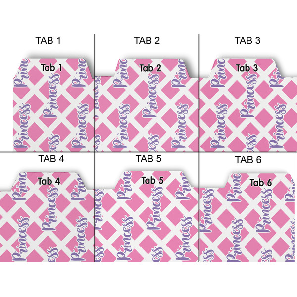 Diamond Print w/Princess Page Dividers - Set of 6 - Approval
