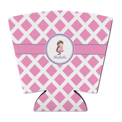 Diamond Print w/Princess Party Cup Sleeve - with Bottom (Personalized)