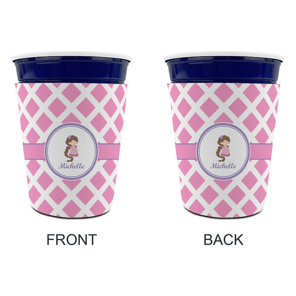 Diamond Print w/Princess Party Cup Sleeves - without bottom - Approval