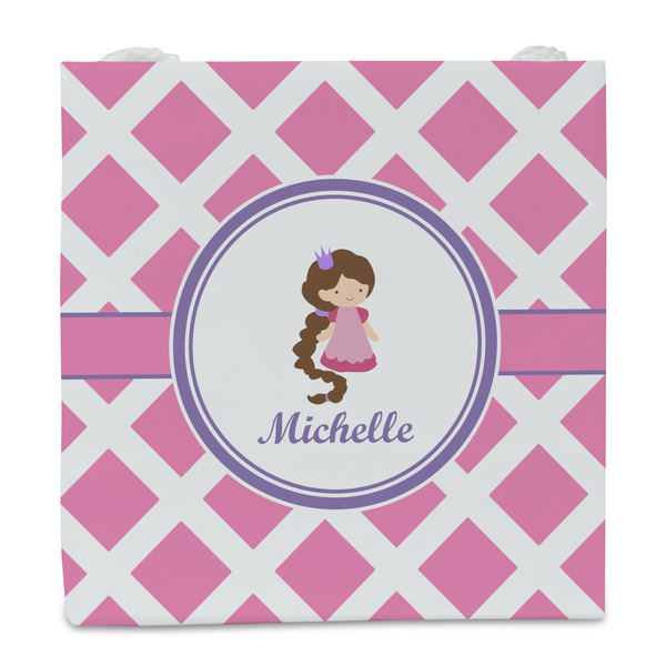 Diamond Print w/Princess Party Favor Gift Bag - Gloss - Front