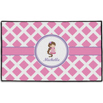 Diamond Print w/Princess Door Mat - 60"x36" (Personalized)