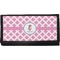 Diamond Print w/Princess Canvas Checkbook Cover (Personalized)