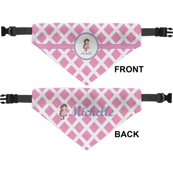 Diamond Print w/Princess Pet Bandana Approval