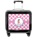 Diamond Print w/Princess Pilot / Flight Suitcase (Personalized)
