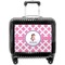 Diamond Print w/Princess Pilot Bag Luggage with Wheels