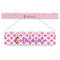 Diamond Print w/Princess Plastic Ruler - 12" (Personalized)