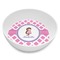 Diamond Print w/Princess Melamine Bowl - 8 oz (Personalized)
