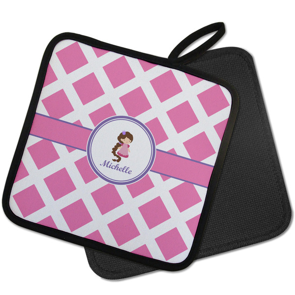 Diamond Print w/Princess Pot Holders - PARENT MAIN