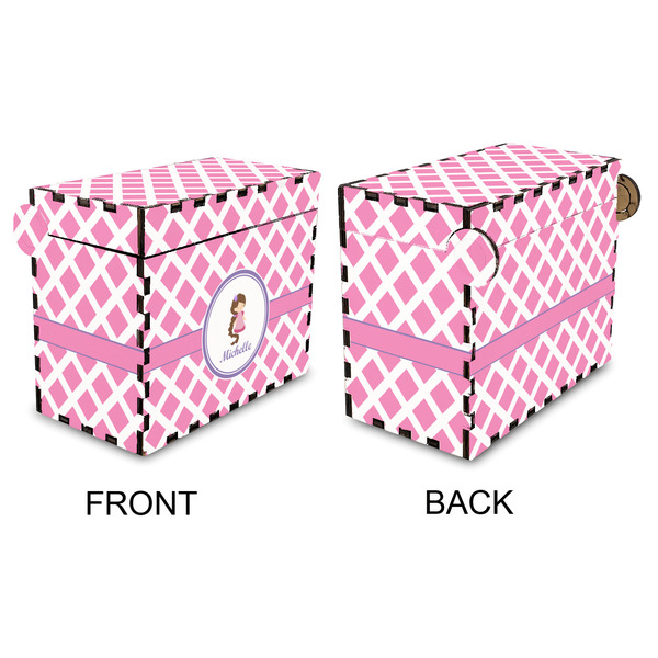 Diamond Print w/Princess Recipe Box - Full Color - Approval