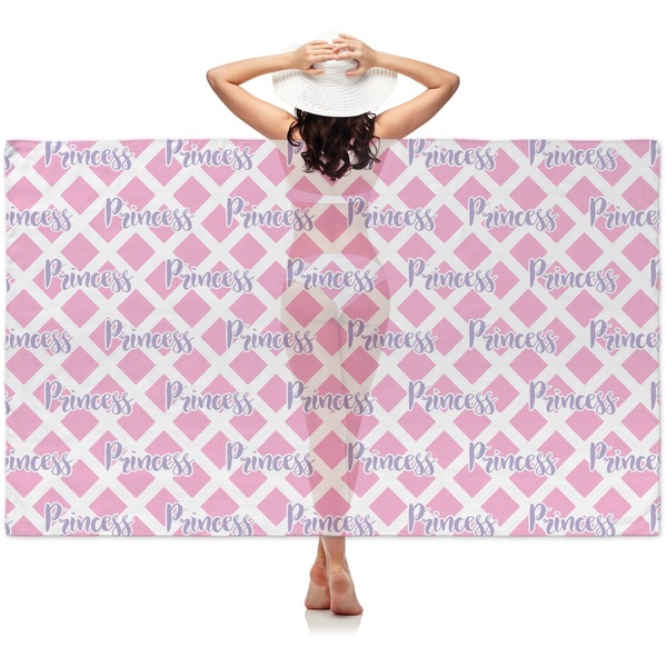 Custom Diamond Print w/Princess Sheer Sarong (Personalized)