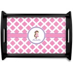 Diamond Print w/Princess Wooden Tray (Personalized)