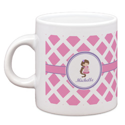 Diamond Print w/Princess Espresso Cup (Personalized)