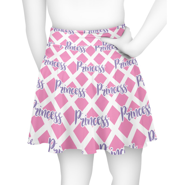 Diamond Print w/Princess Skater Skirt - Back