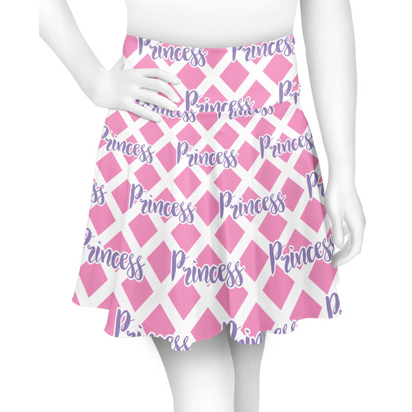 Custom Diamond Print w/Princess Skater Skirt - Large (Personalized)