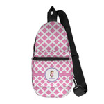 Diamond Print w/Princess Sling Bag (Personalized)