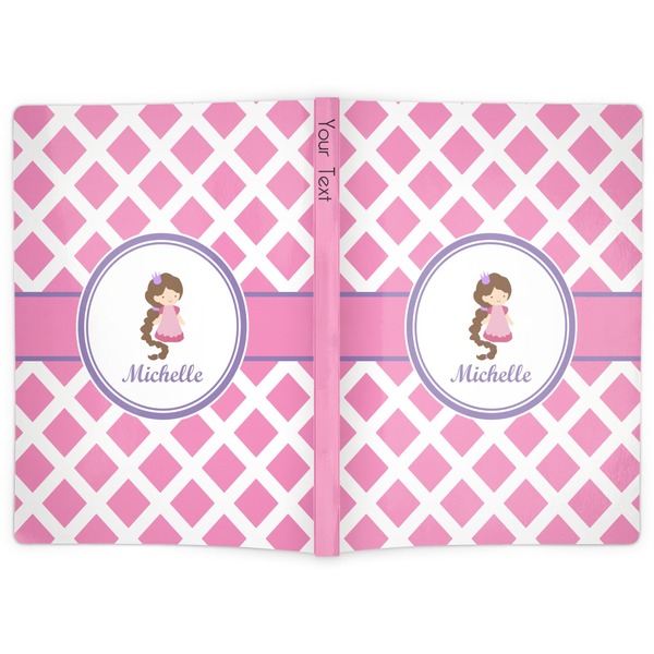 Diamond Print w/Princess Soft Cover Journal - Apvl