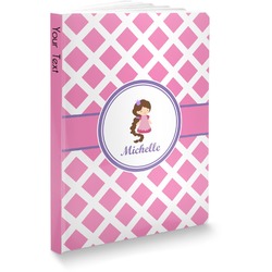 Diamond Print w/Princess Softbound Notebook (Personalized)