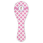 Diamond Print w/Princess Ceramic Spoon Rest (Personalized)