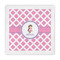 Diamond Print w/Princess Standard Decorative Napkins (Personalized)