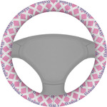 Diamond Print w/Princess Steering Wheel Cover (Personalized)
