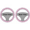 Diamond Print w/Princess Steering Wheel Cover- Front and Back