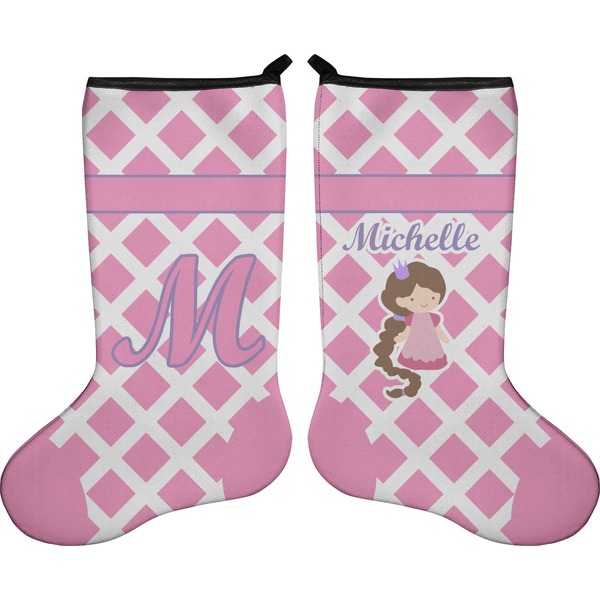 Diamond Print w/Princess Stocking - Double-Sided - Approval