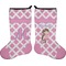 Diamond Print w/Princess Holiday Stocking - Double-Sided - Neoprene (Personalized)