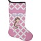 Diamond Print w/Princess Holiday Stocking - Neoprene (Personalized)