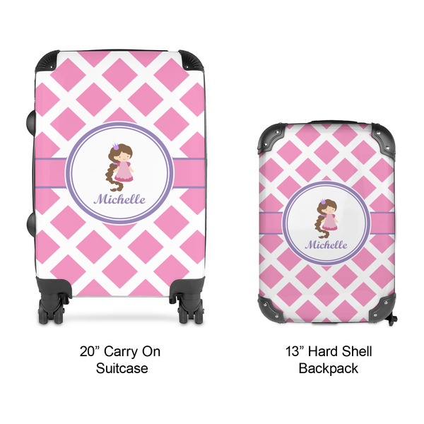 Diamond Print w/Princess Suitcase Set 4 - APPROVAL