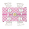 Diamond Print w/Princess Tablecloths (58"x102") - TOP VIEW