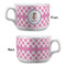 Diamond Print w/Princess Tea Cup - Single Apvl
