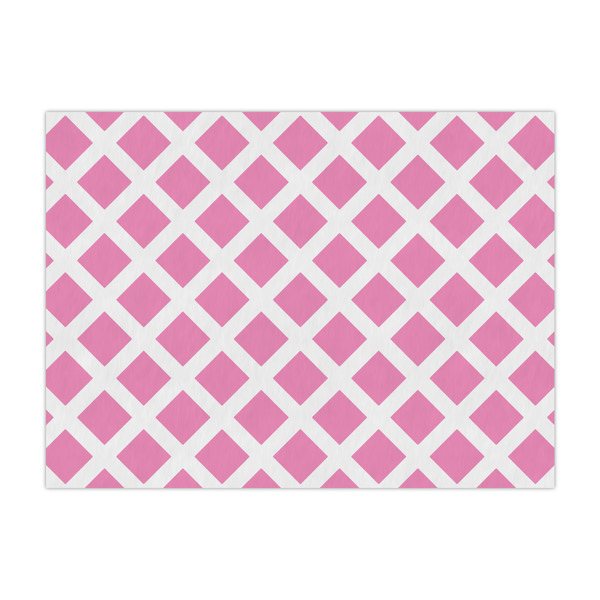 Custom Diamond Print w/Princess Tissue Paper Sheets - Large - Heavyweight