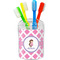 Diamond Print w/Princess Toothbrush Holder (Personalized)