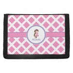 Diamond Print w/Princess Trifold Wallet (Personalized)