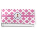 Diamond Print w/Princess Vinyl Checkbook Cover (Personalized)