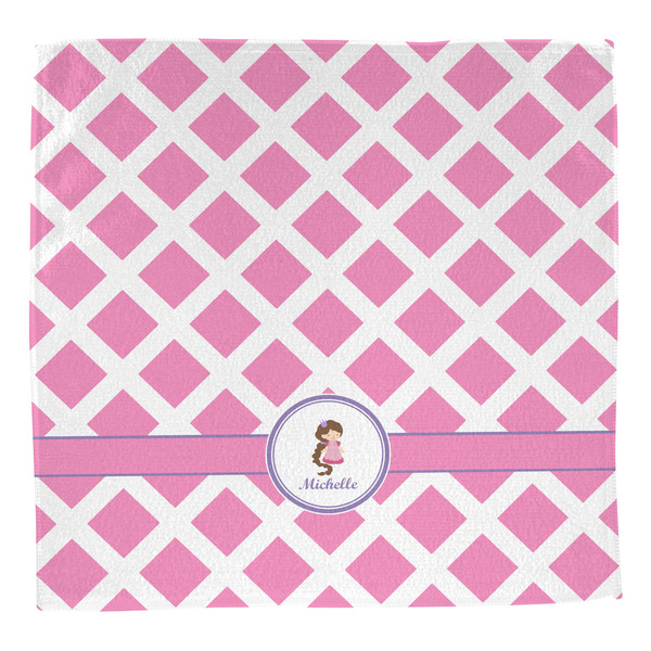 Diamond Print w/Princess Washcloth - Front - No Soap
