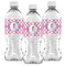 Diamond Print w/Princess Water Bottle Labels - Front View