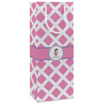 Diamond Print w/Princess Wine Gift Bags - Gloss (Personalized)