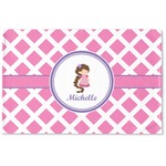 Diamond Print w/Princess Woven Mat (Personalized)