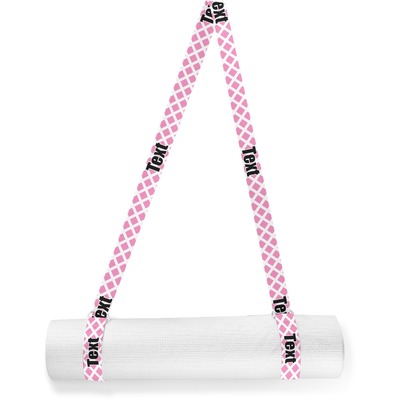 Custom Diamond Print w/Princess Yoga Mat Strap (Personalized)