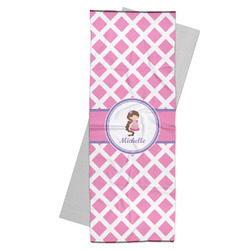 Diamond Print w/Princess Yoga Mat Towel (Personalized)