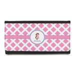 Diamond Print w/Princess Leatherette Ladies Wallet (Personalized)