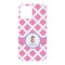 Diamond Print w/Princess iPhone 15 Pro Case - Back