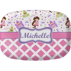 Princess & Diamond Print Melamine Platter (Personalized)
