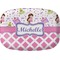 Princess & Diamond Print Melamine Platter (Personalized)