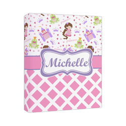 Princess & Diamond Print Canvas Print - 11x14 (Personalized)