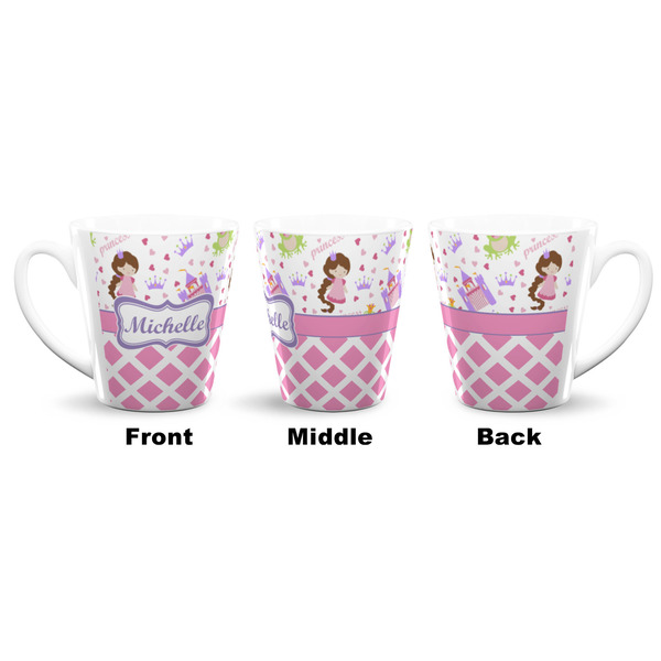 Princess & Diamond Print 12 Oz Latte Mug - Approval
