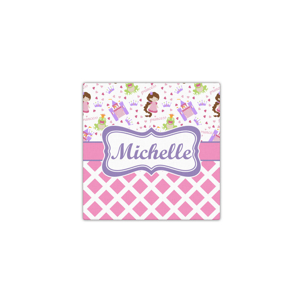 Princess & Diamond Print 12x12 - Canvas Print - Front View