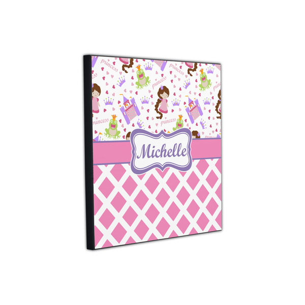 Princess & Diamond Print 12x12 Wood Print - Angle View